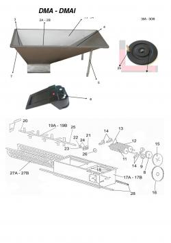 Запасні частини до дробарок винограду